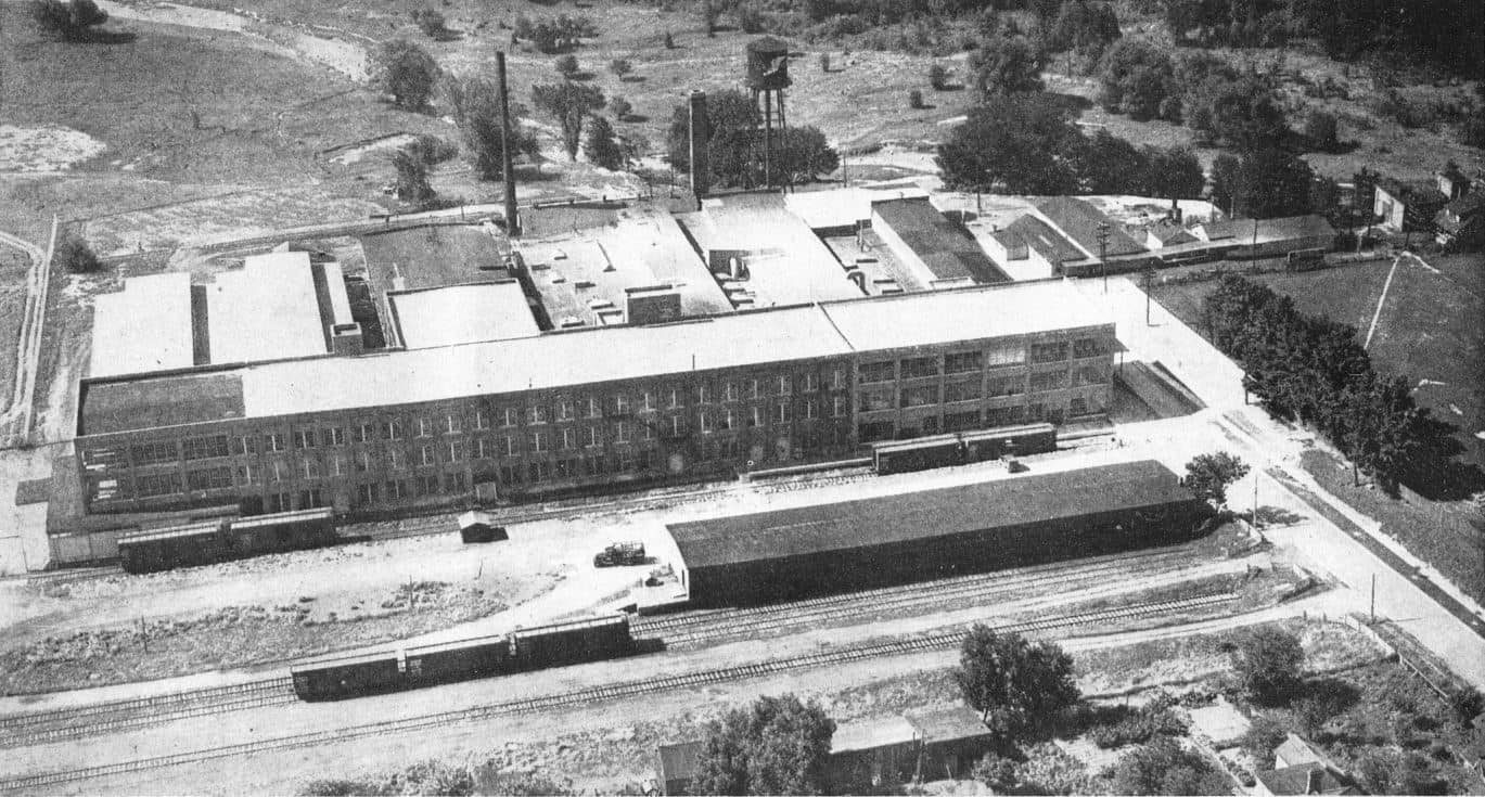 Goodyear Tire and Rubber plant, c. 1945