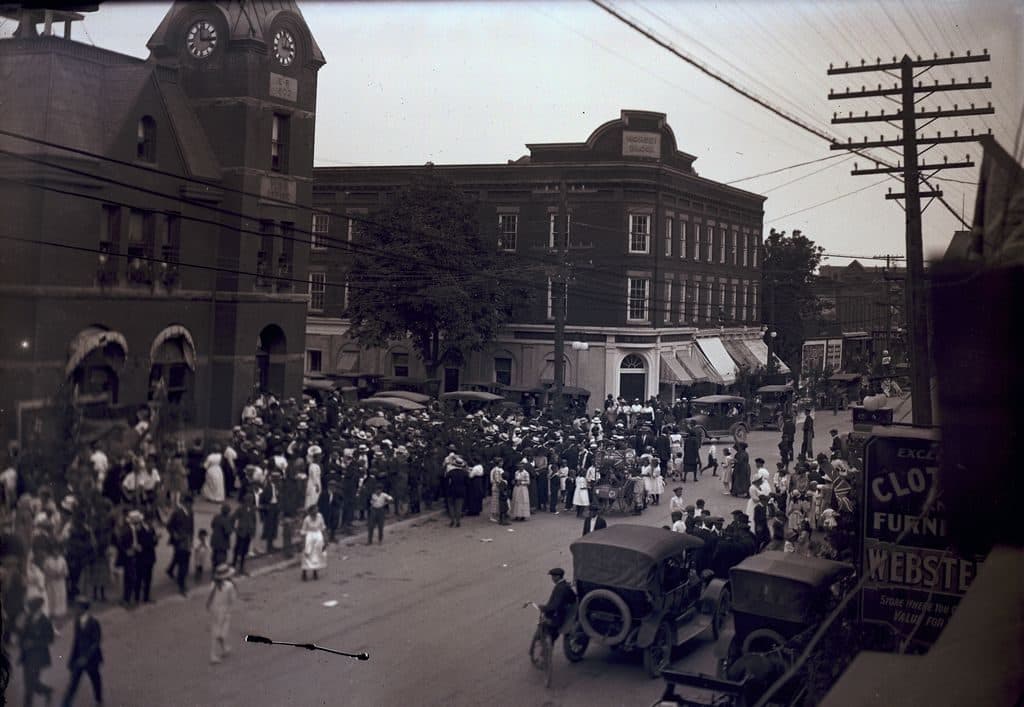 King Street, Bowmanville, around 1922