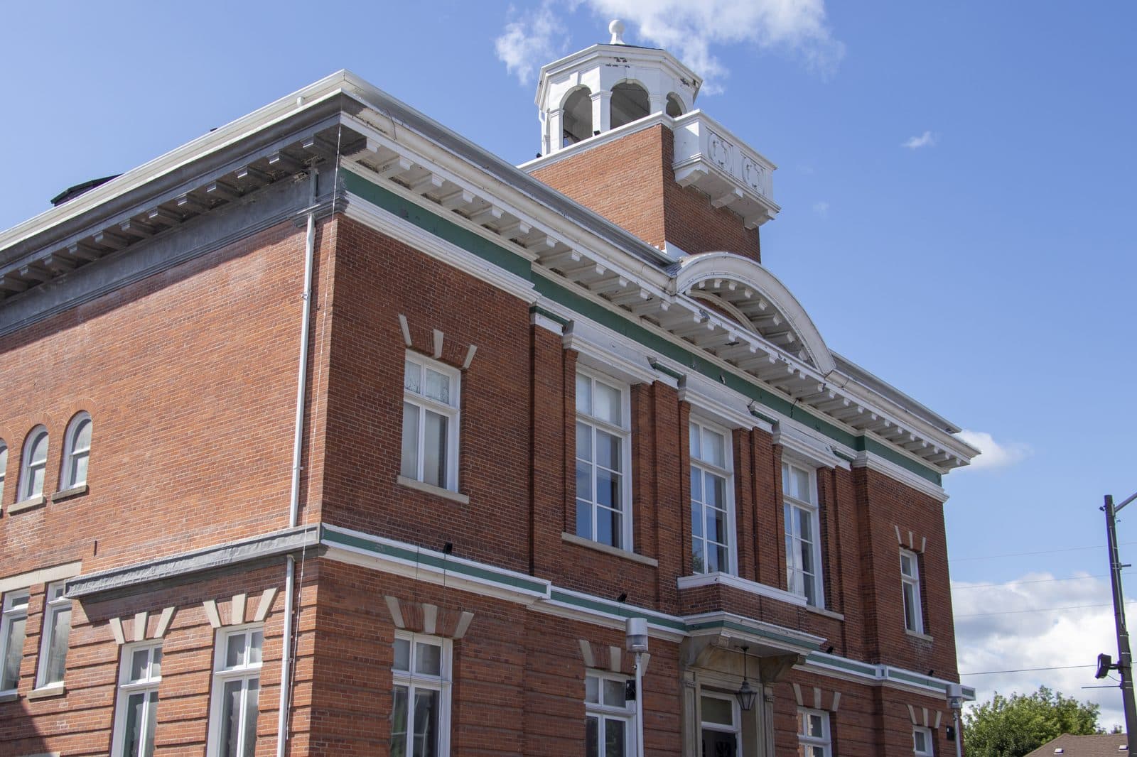 Clarington Town Hall, opened 1904 in downtown Bowmanville