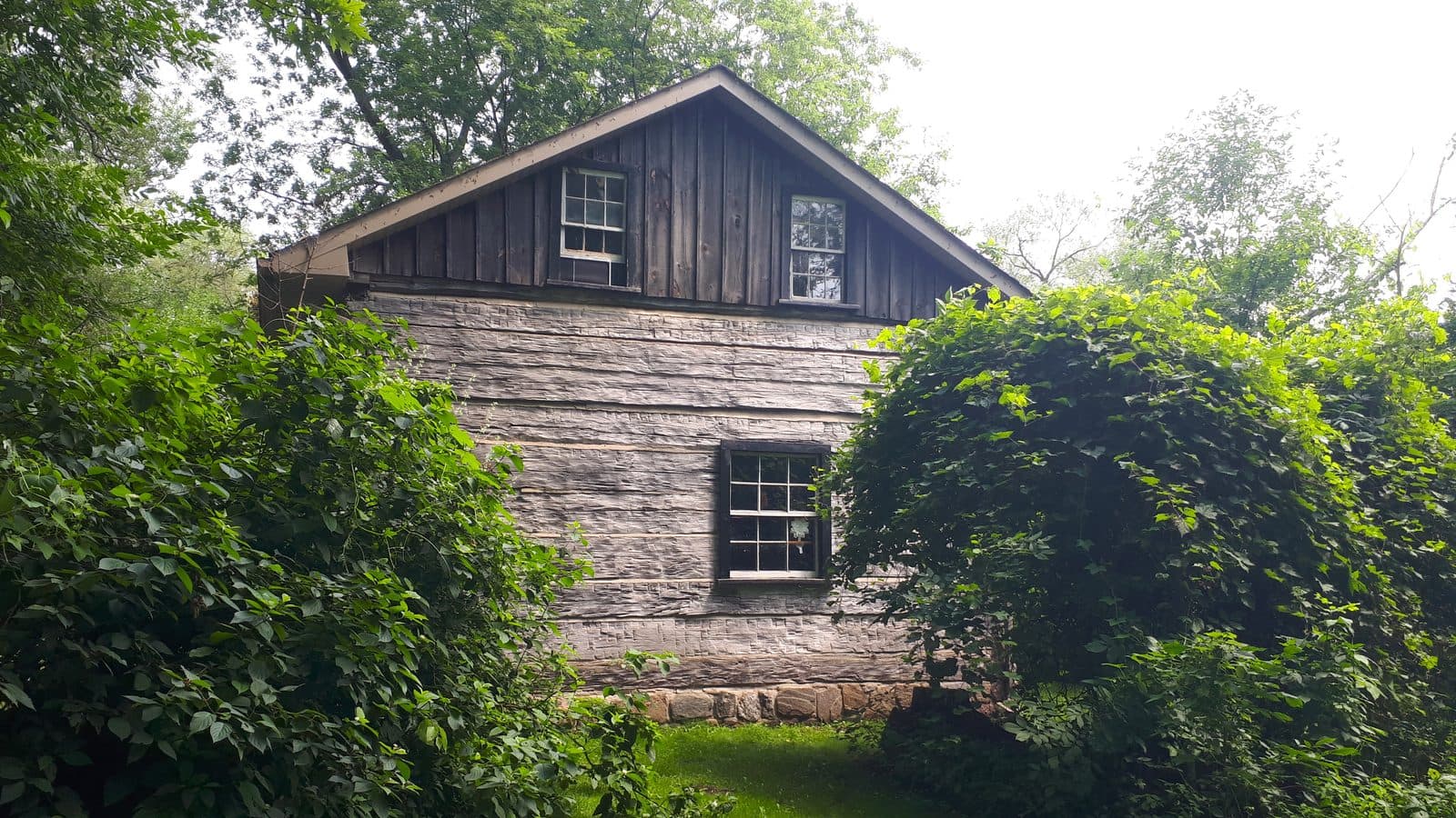 The restored Darlington Pioneer Home