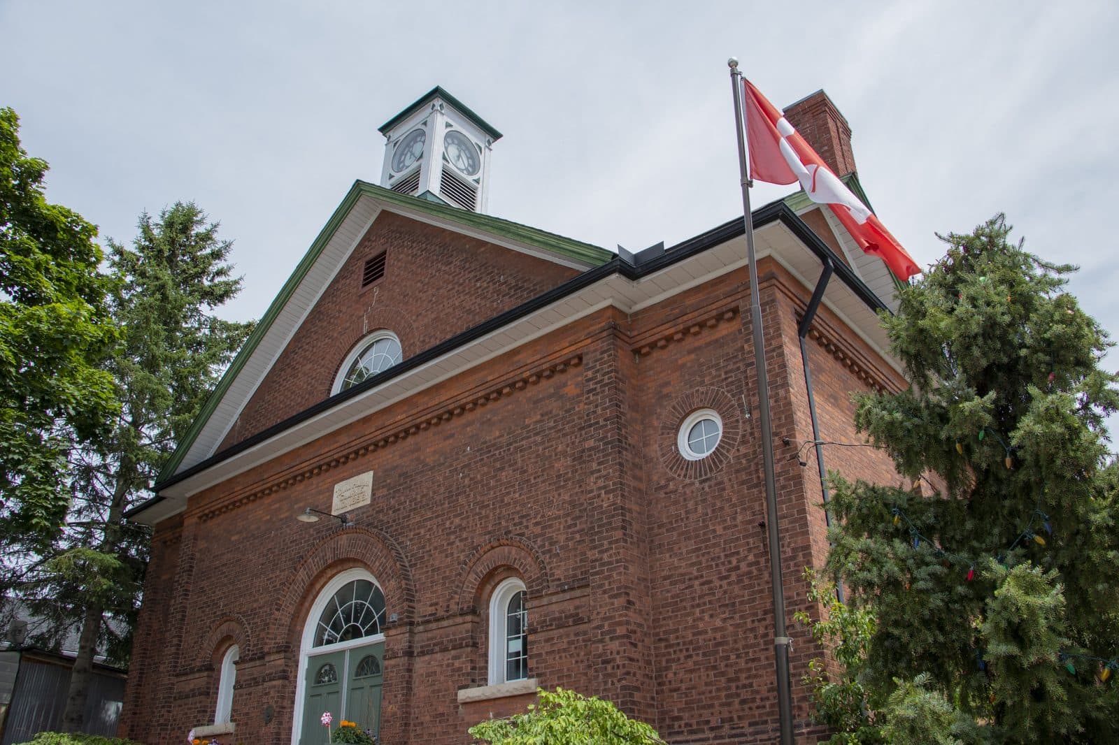 Orono Town Hall, built circa 1898 for Clarke Township
