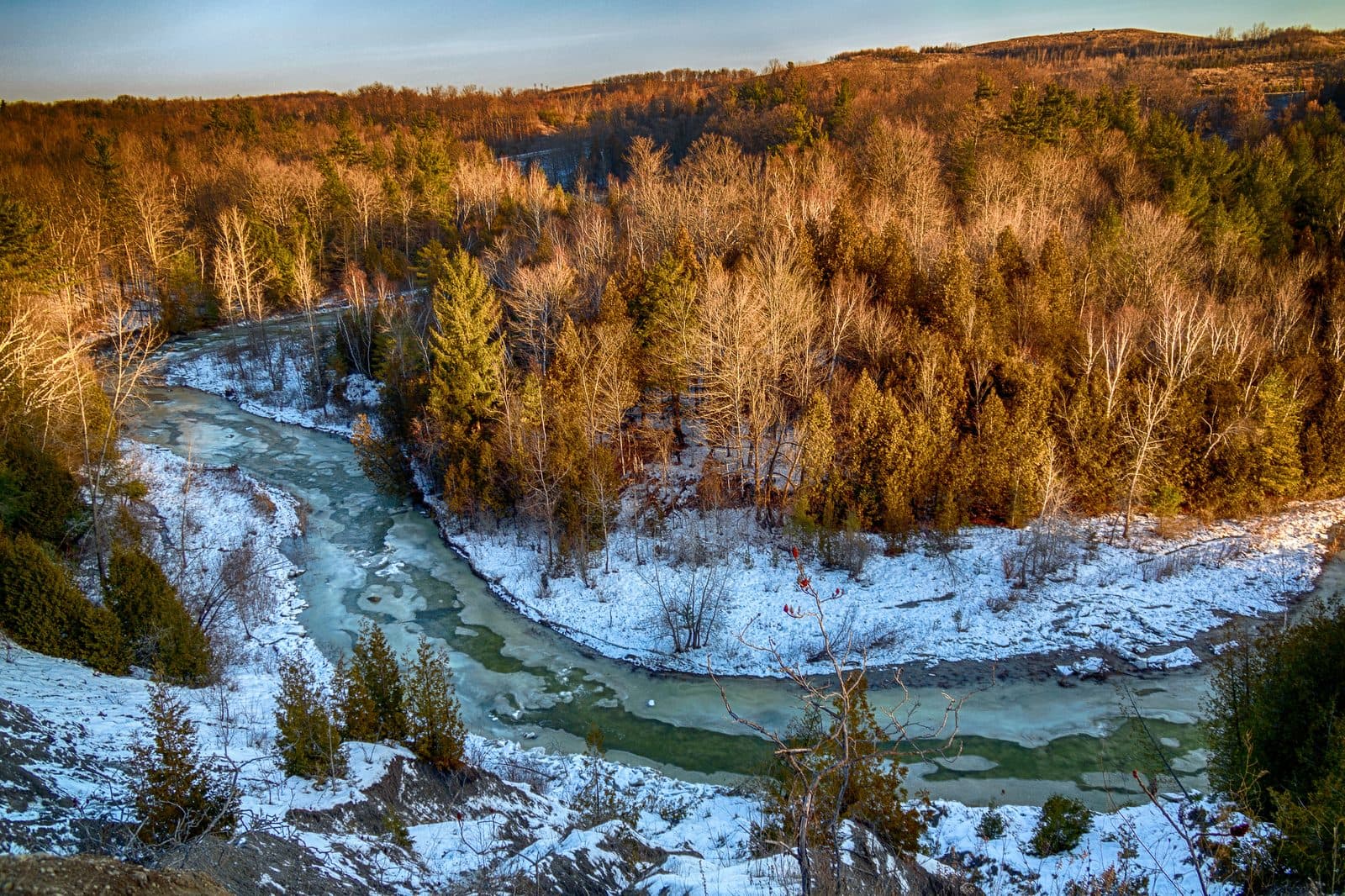 The Rouge River at Vista Trail inside Rouge National Urban Park