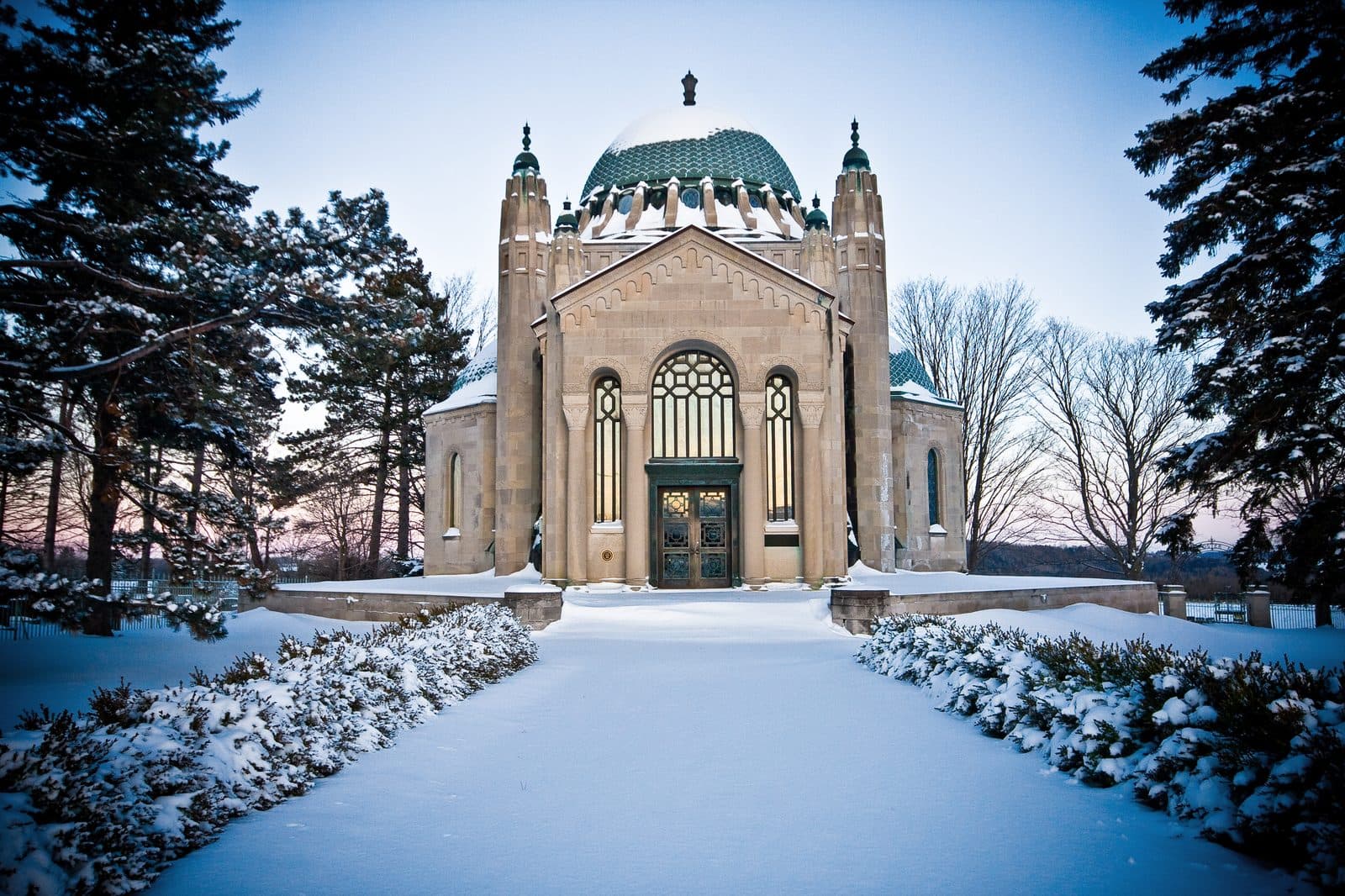Thomas Foster Memorial, an Indian-inspired temple built 1935–36 by a former Toronto mayor
