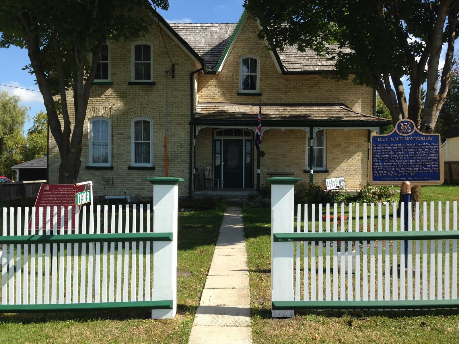 Historic Leaskdale Church, central to Montgomery's Uxbridge years