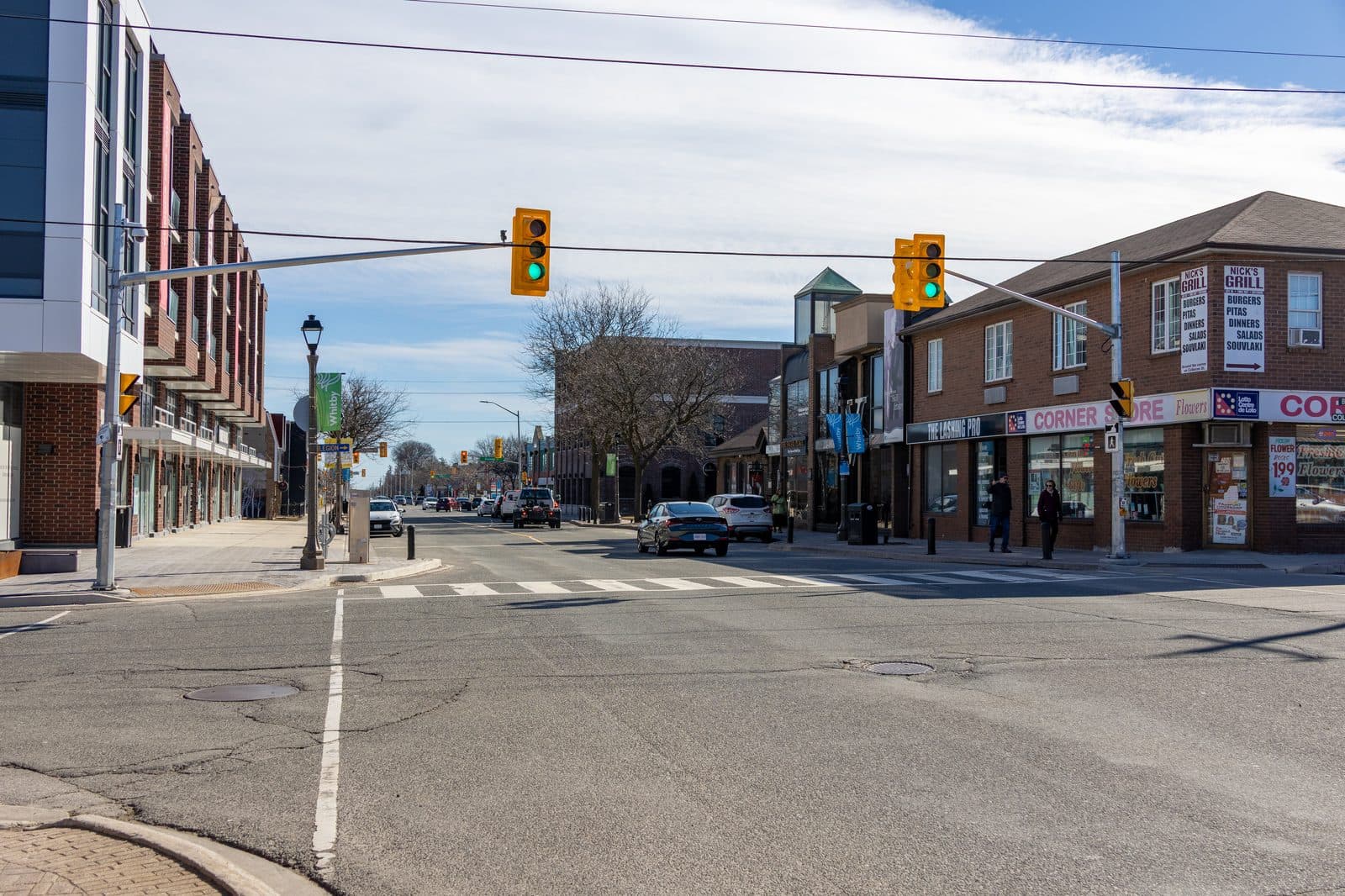 Brock Street, the heritage core of downtown Whitby