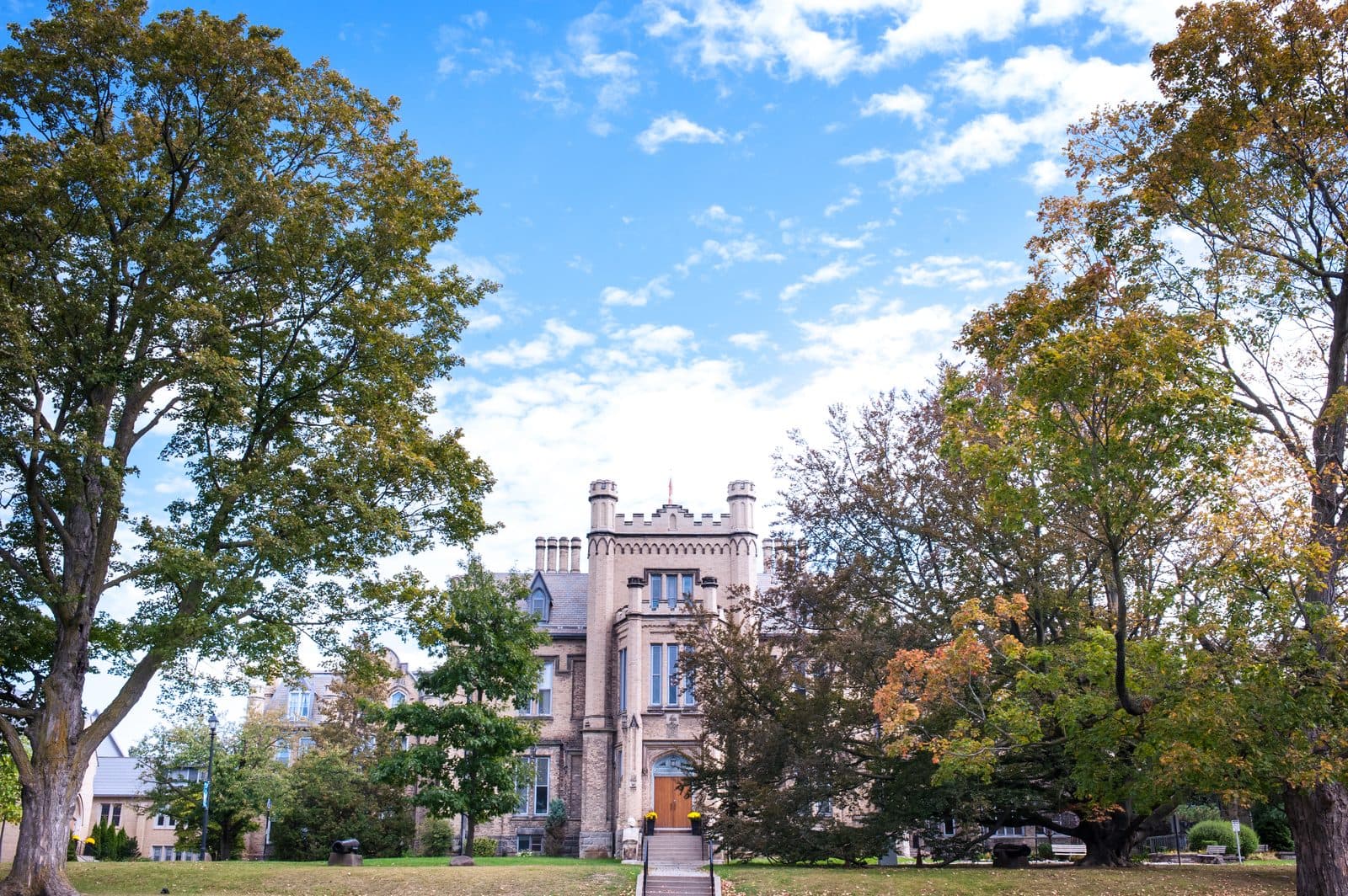 Trafalgar Castle, the literal castle in downtown Whitby