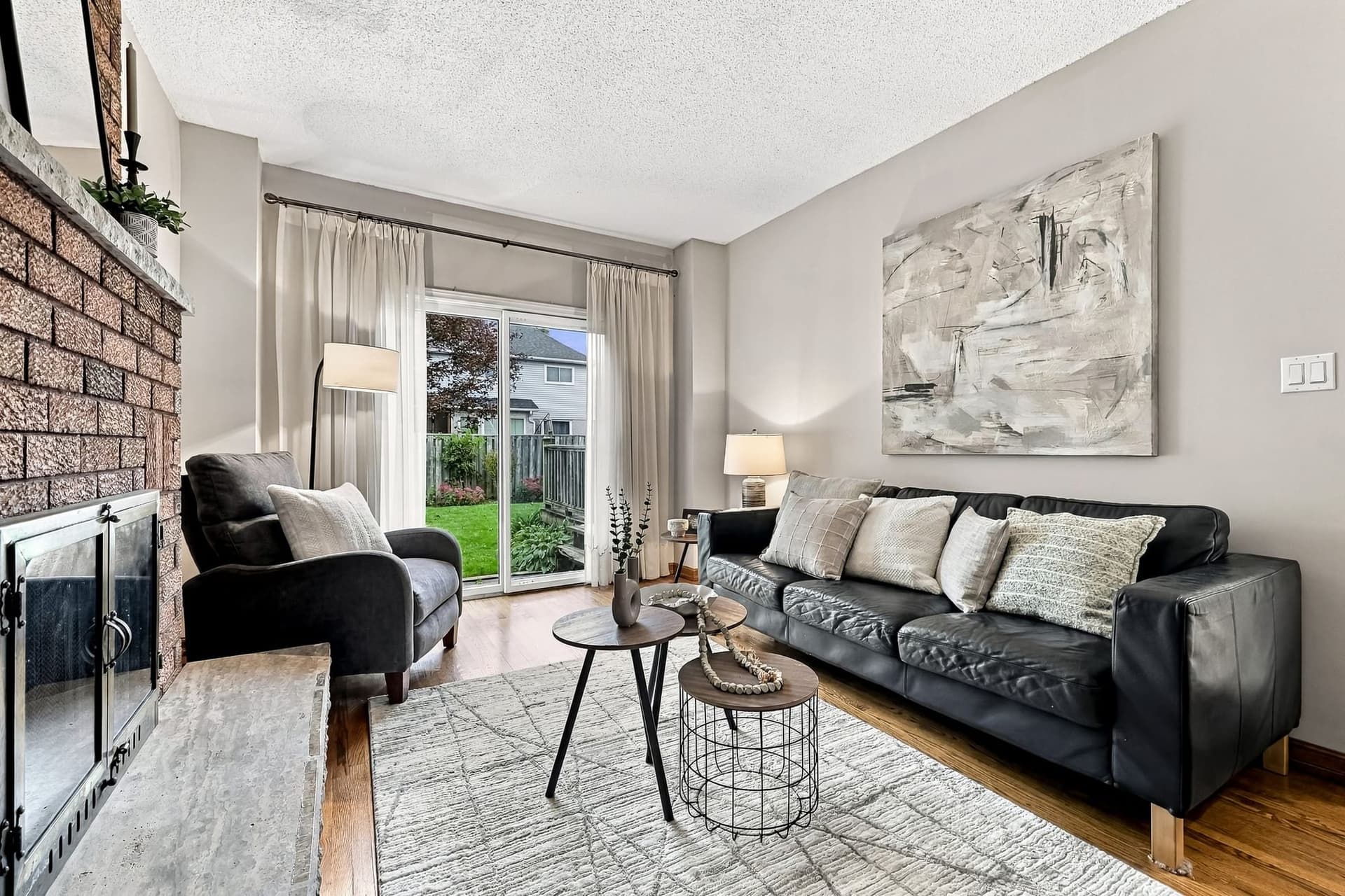 Four Bedrooms Up, Three Living Spaces Down