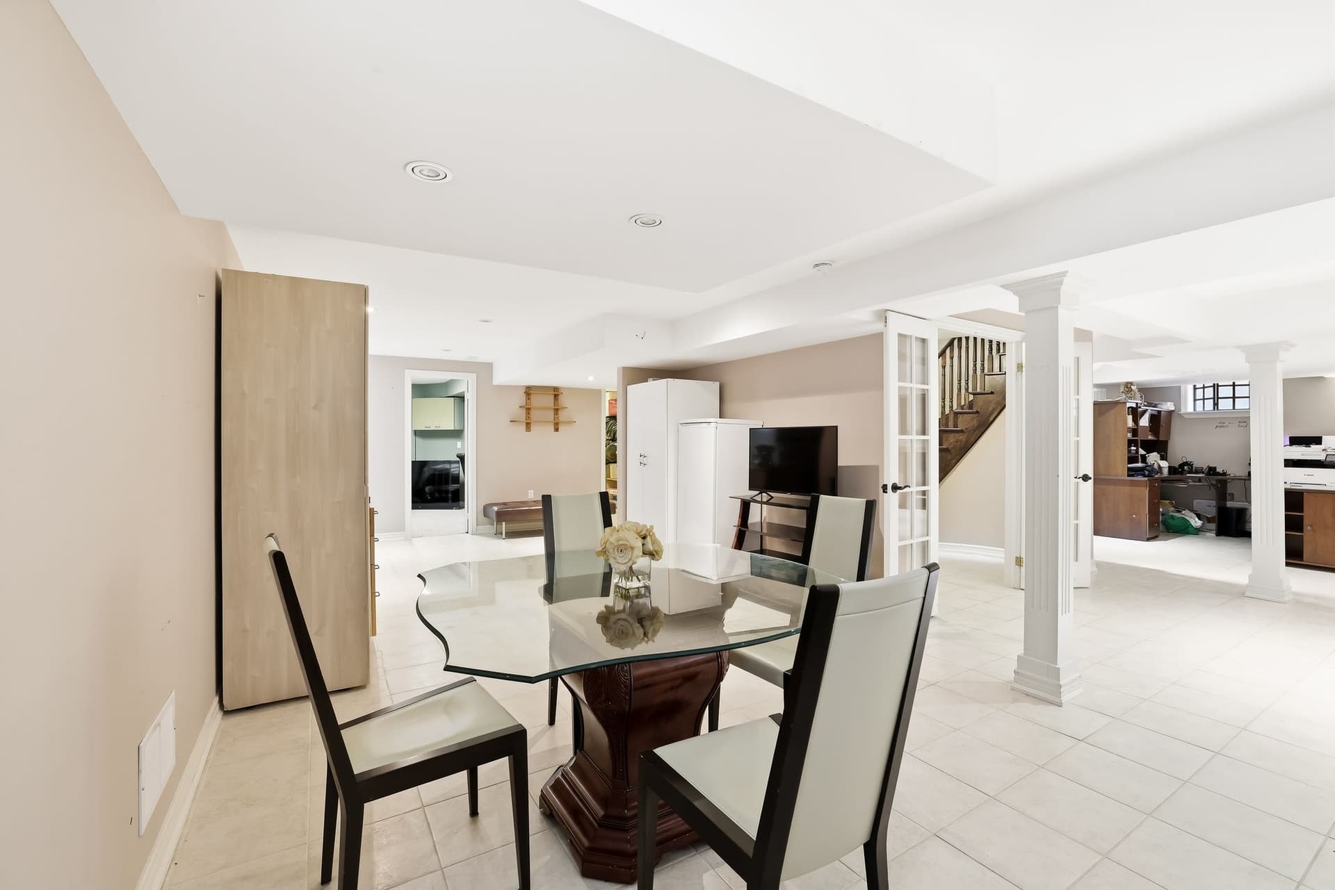 A Finished Lower Level The Whole Family Will Fight Over