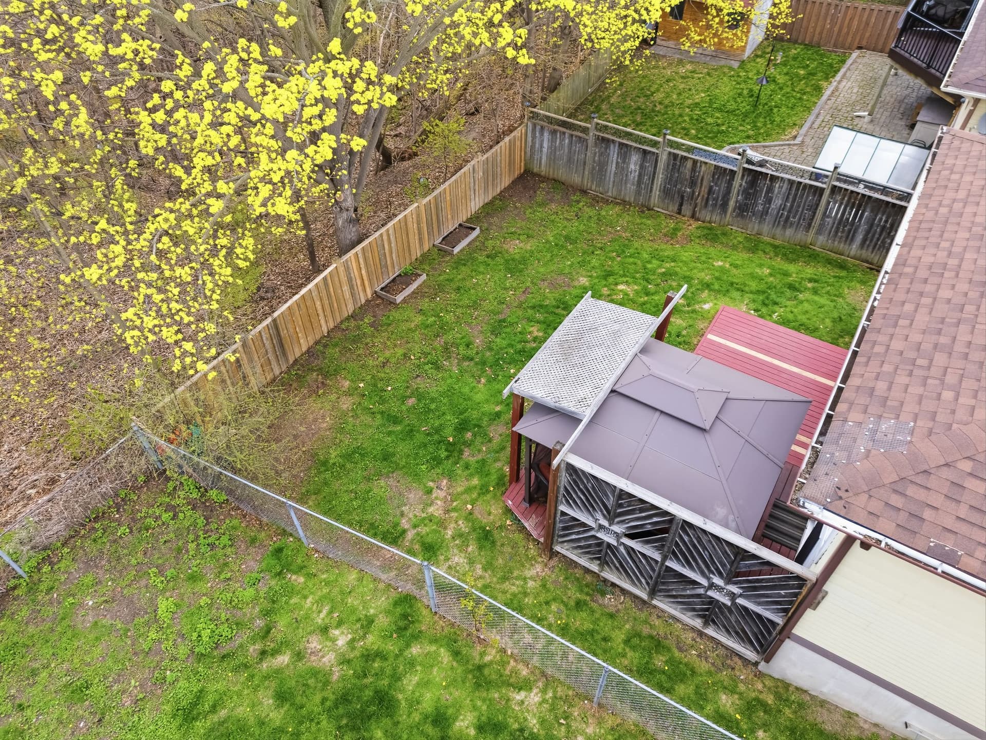 The Back Fence Is The Ravine