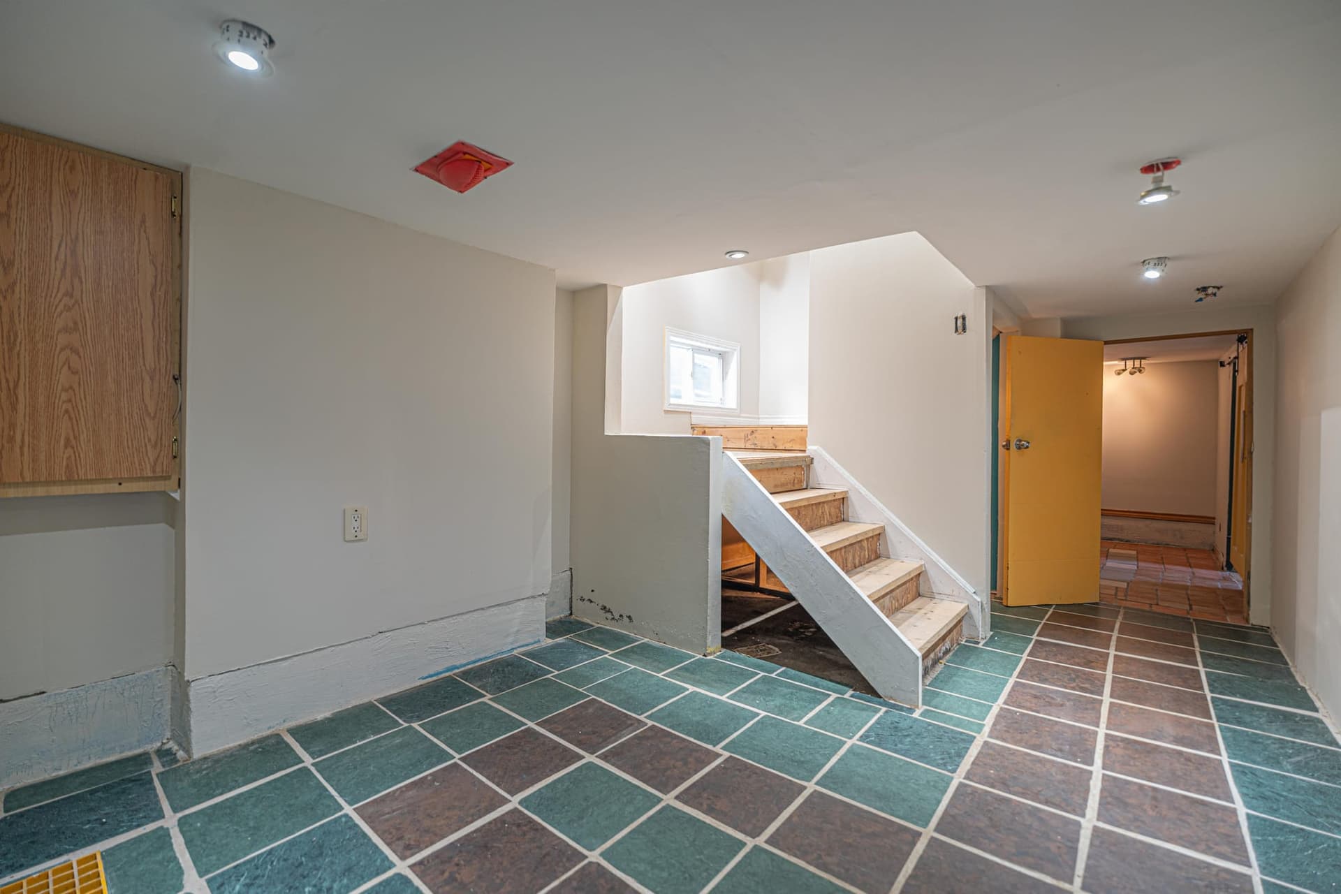 A Basement That Is Actually Rooms, Not Storage