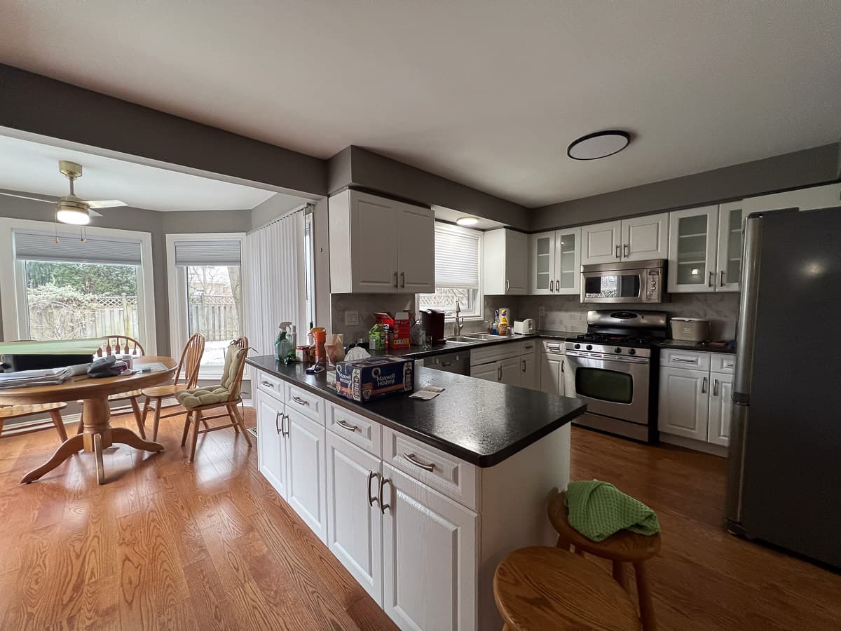 9 Rothean Dr, Whitby, before renovation